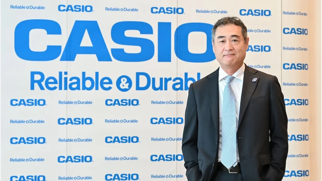 ชิเกโอะ นากาอิ กรรมการผู้จัดการ บริษัท คาสิโอ มาร์เก็ตติ้ง (ประเทศไทย) จำกัด