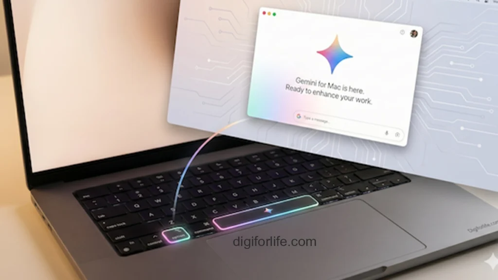Using Option plus Space global shortcut to trigger Gemini app on Mac